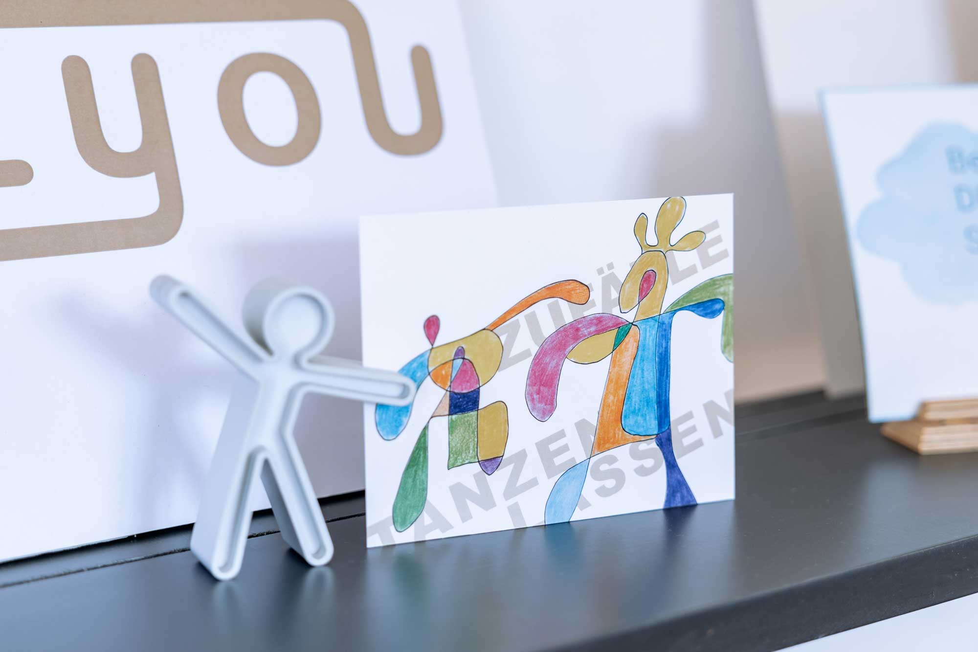 Design-Arbeiten im Atelier